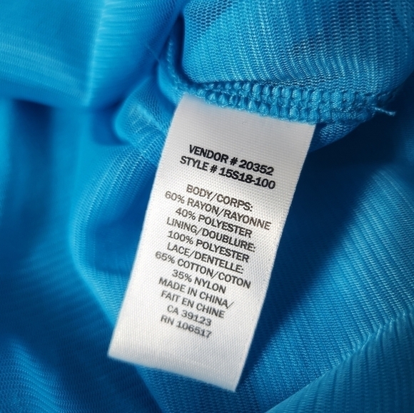 Northern Reflections Lightweight Peasent Blouse Sm NWOT - Picture 8 of 11